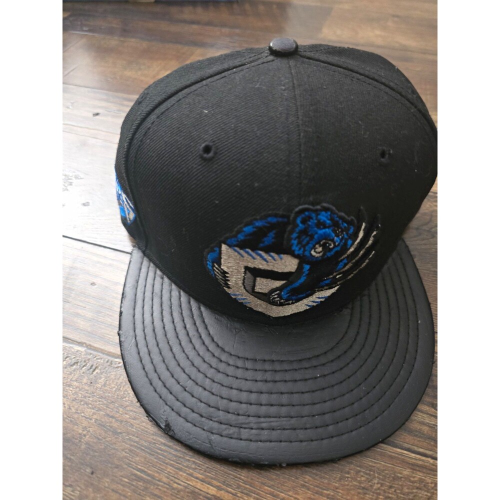 New Era Vancouver Grizzlies Basketball Cap Hat Black Blue Gray